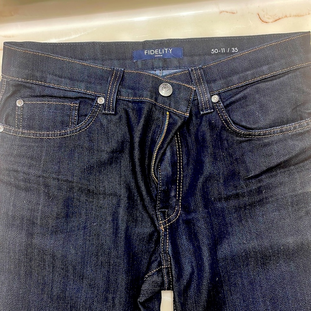 Fidelity denim revolution jeans 35/34